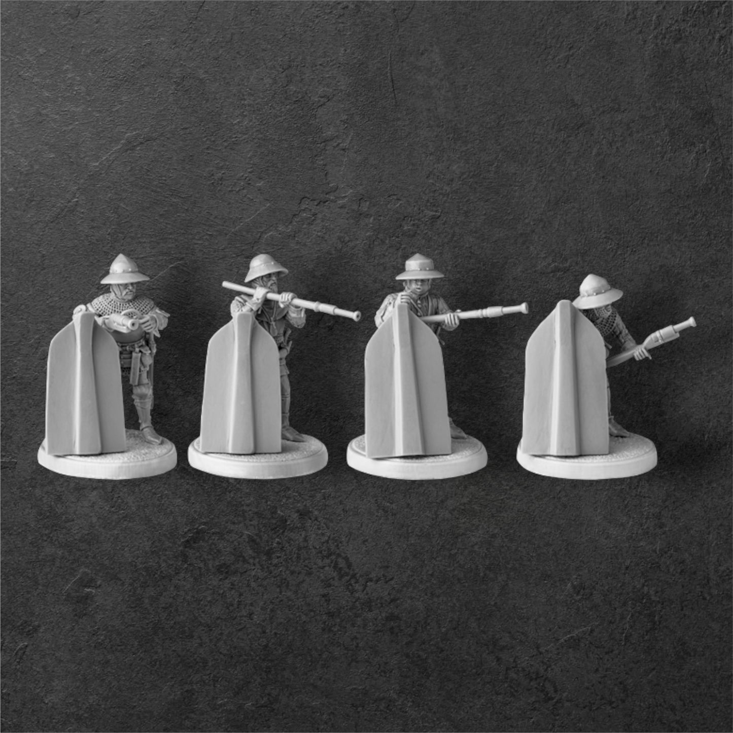 Set of 4 Hussites #4. Hussite Wars.