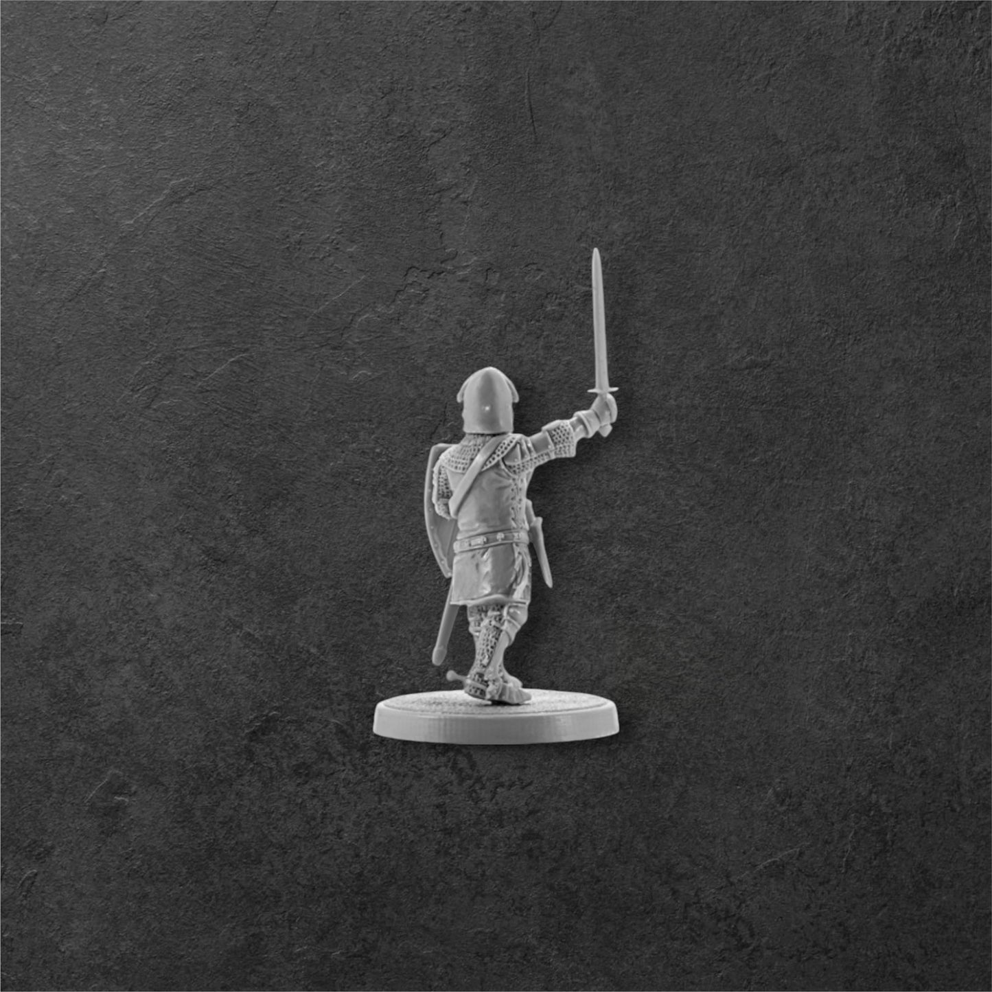 English knight with a sword