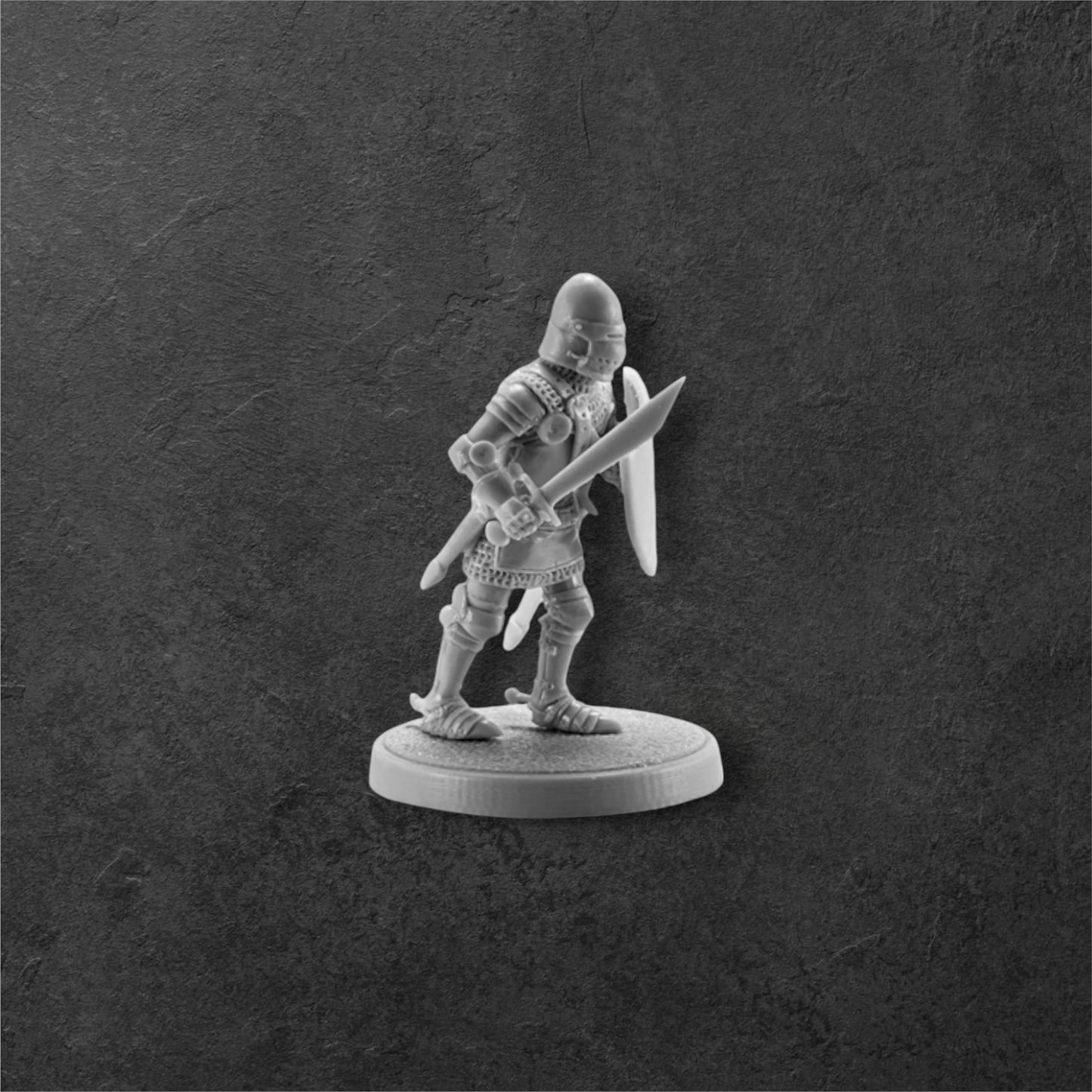 French Knight with Falchion