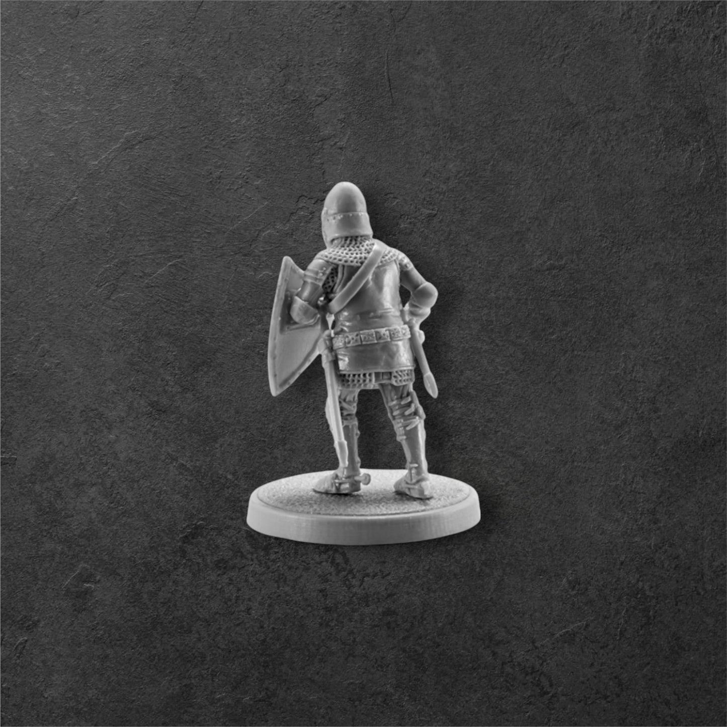 French Knight with Falchion