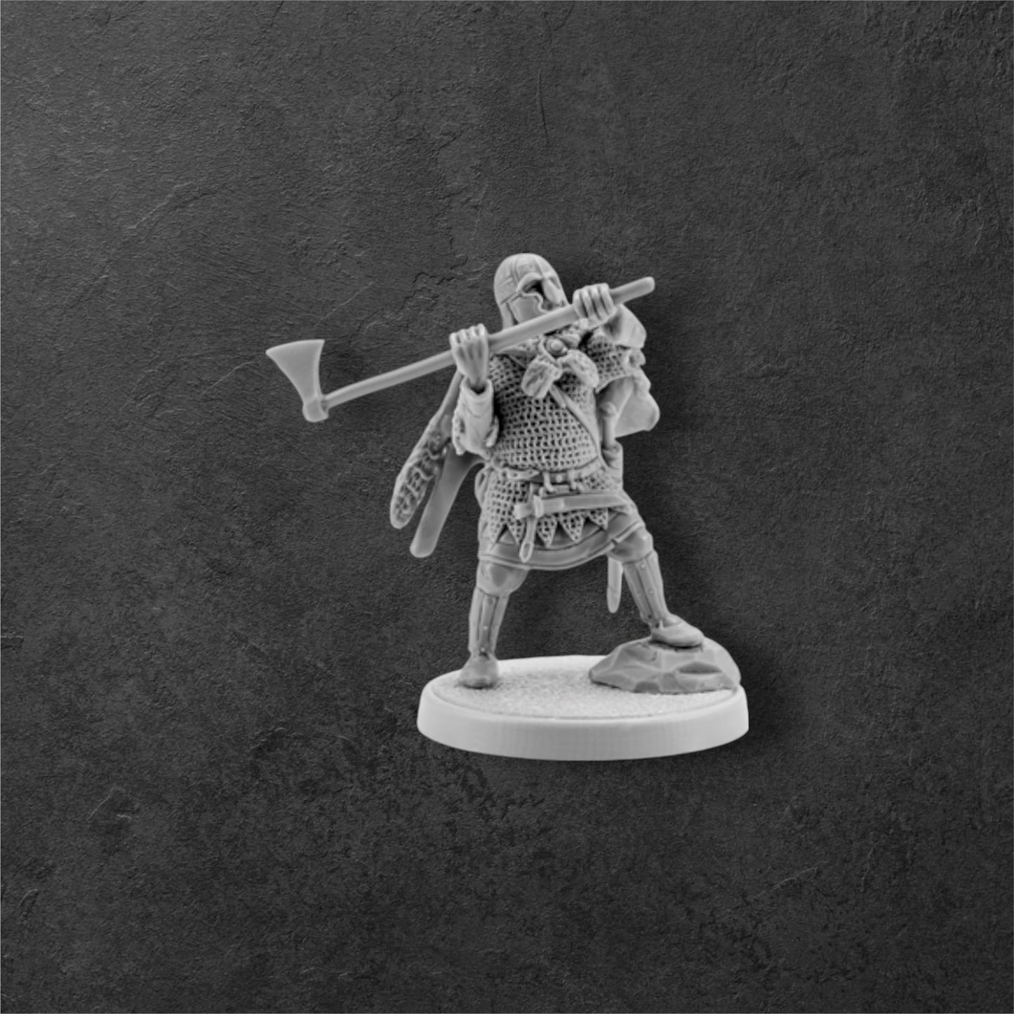 Anglo-Saxon Warlord with Axe