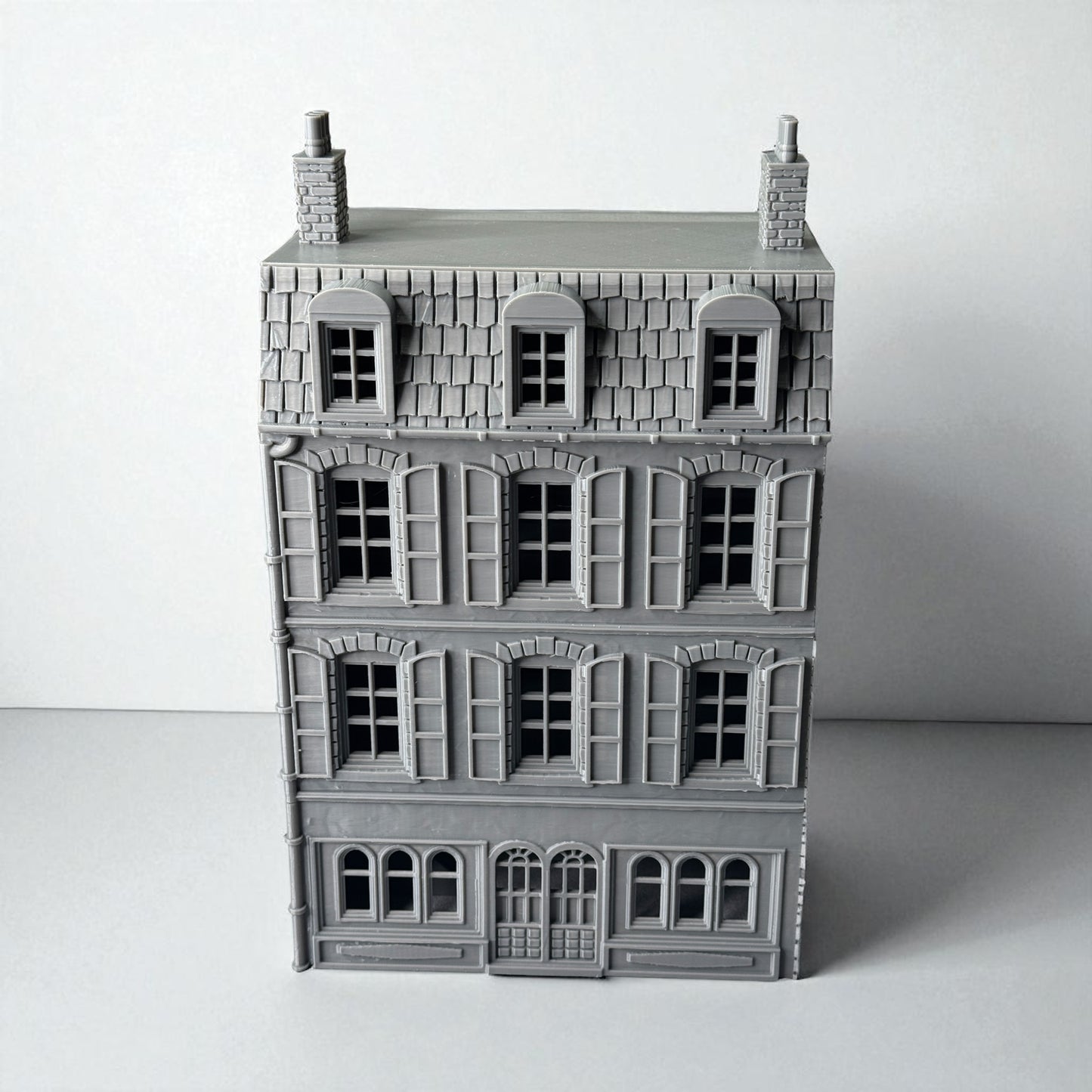 WW2 Battle of Normandy Hotel Modular Building - Bolt Action 1/56 (28mm) scale 28 mm Miniatures