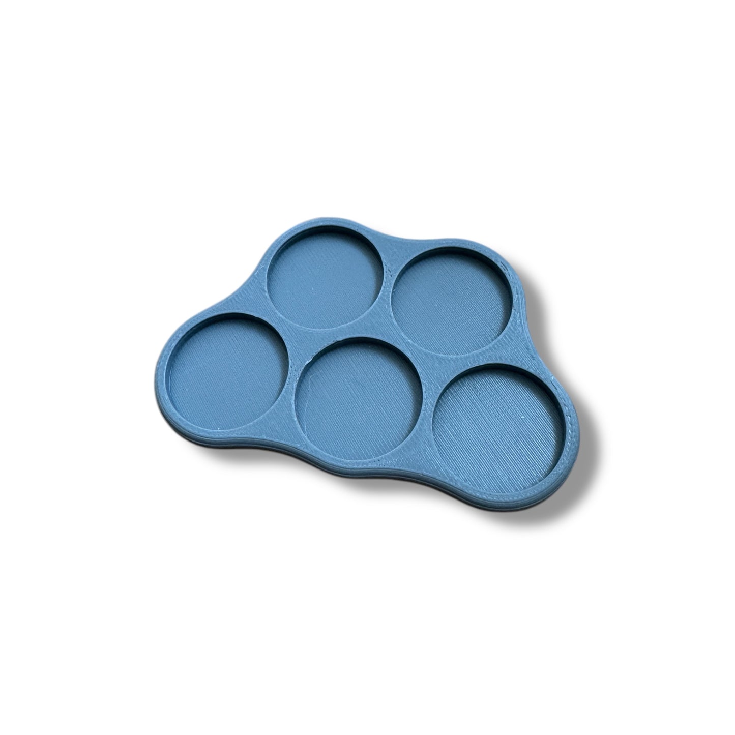 Plastic Bases Set 6. Skirmish movement trays for 40 mm round bases.