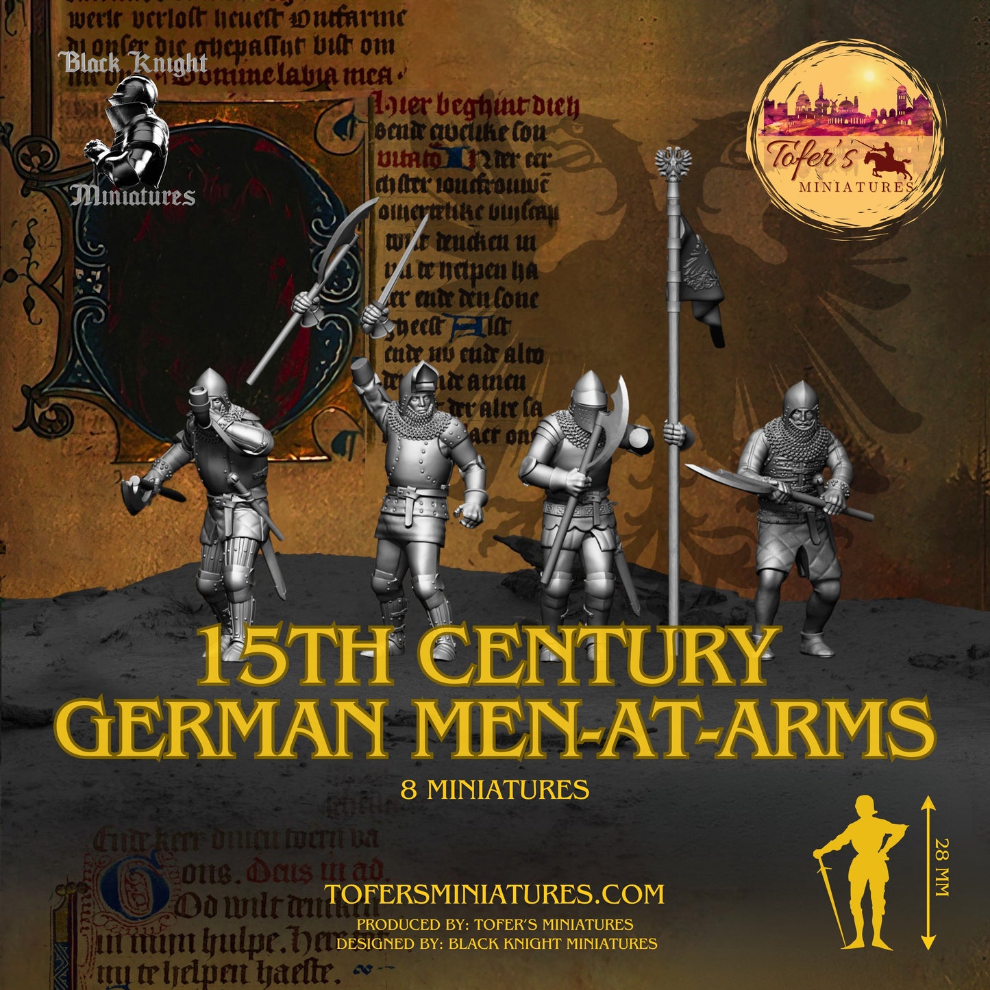 15th century - German men-at-arms