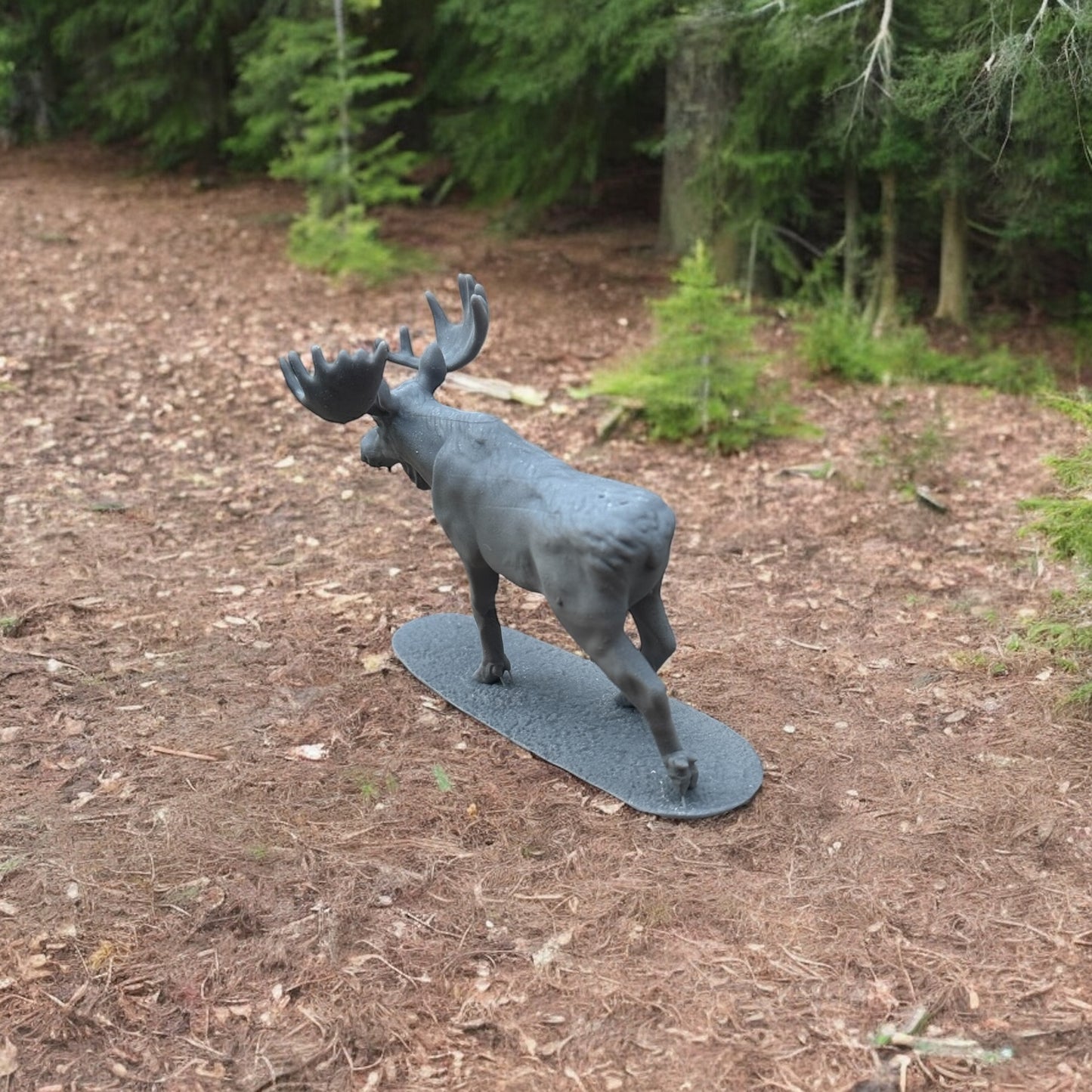 Moose Miniature. Ideal for Games Like SAGA and Other Wargames. 28 mm Scale. Produced by Tofer's Miniatures #1