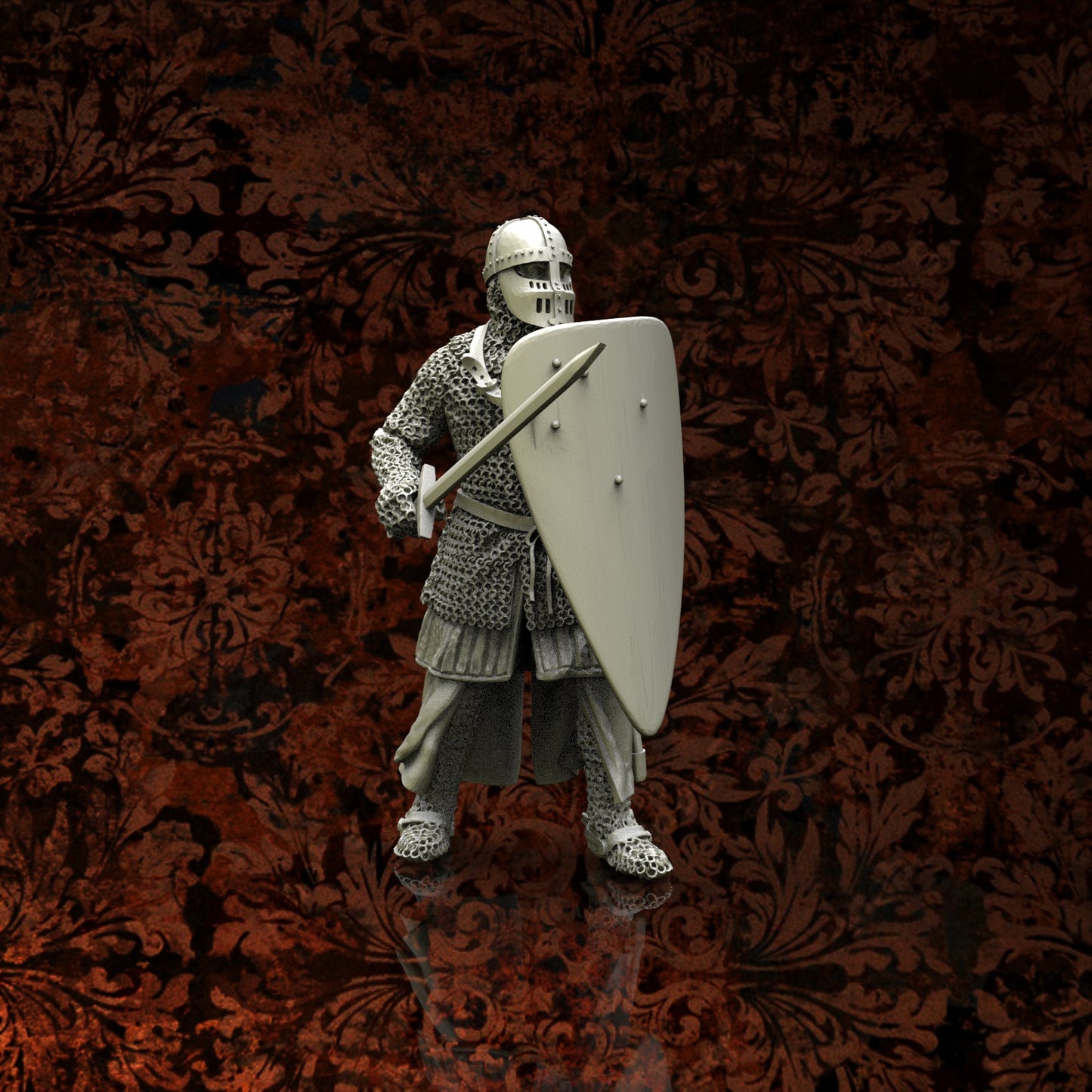 12th century Footknight
