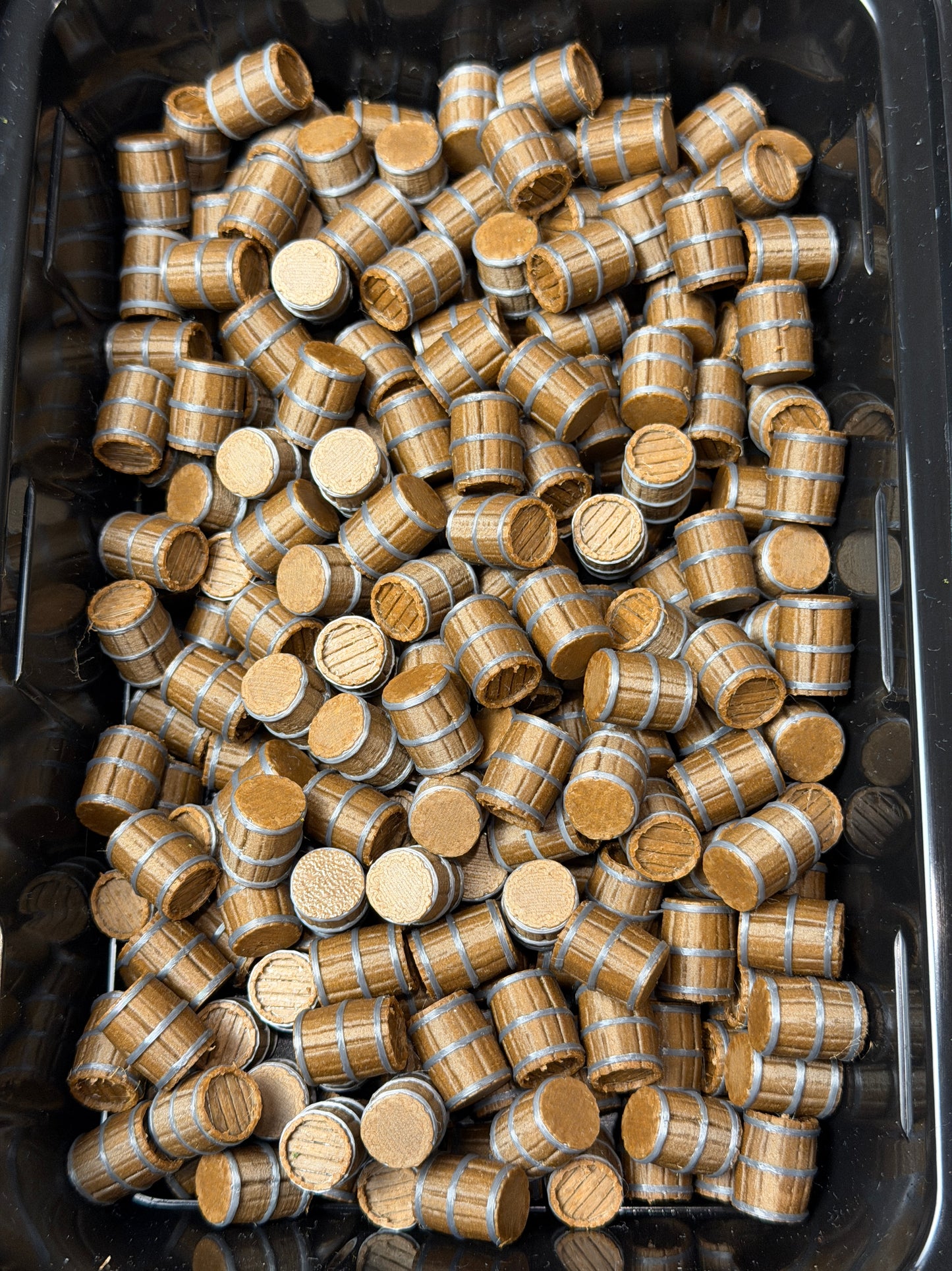 Barrels. Camp Supplies. Set of 20.
