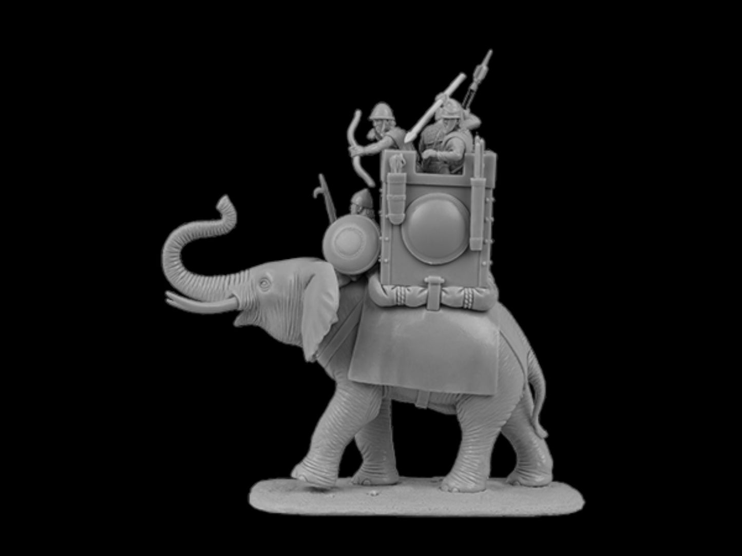 Carthaginian War Elephant. 28 mm Miniatures
