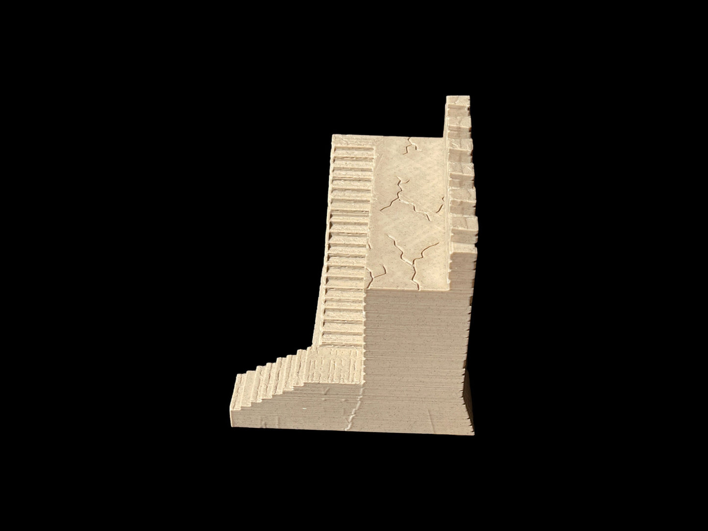 Modular Medieval Crusades Middle Eastern Jerusalem Castle Wall with Stairs 28mm scale