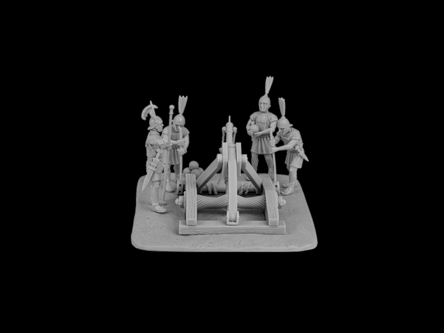 Roman Artillery: Onager. 28 mm Miniatures