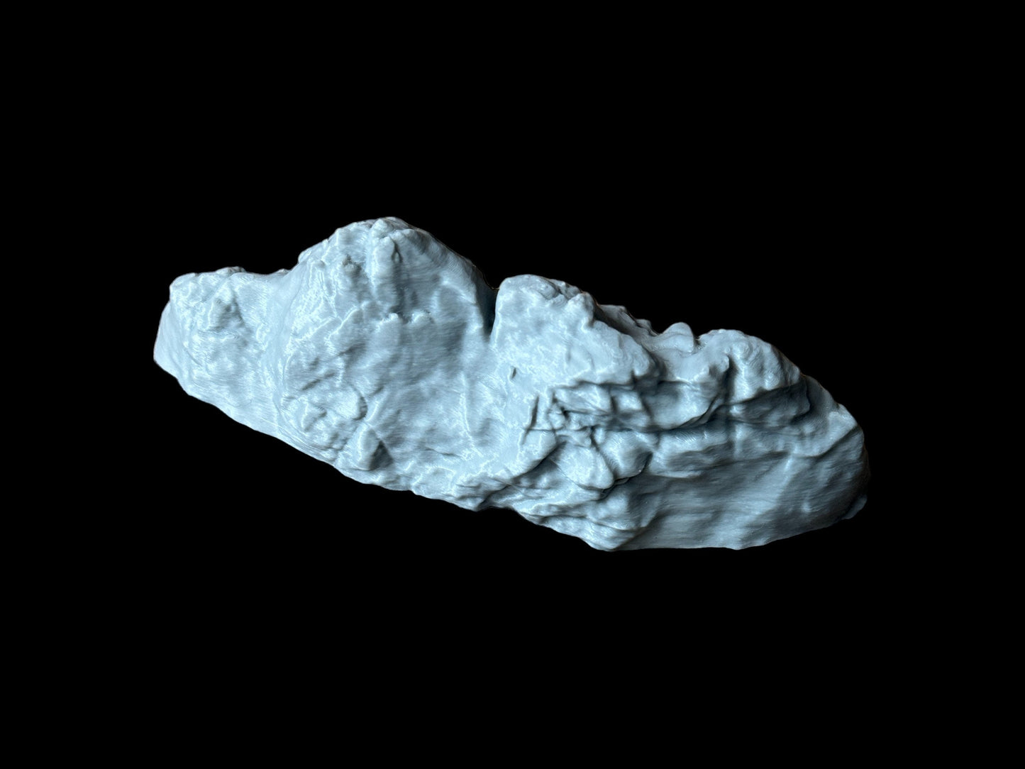 Set of 3 Rock Formation Stone Boulder Bundle, Terrain Scenery for Tabletop 28mm Miniatures Wargame 28mm scale