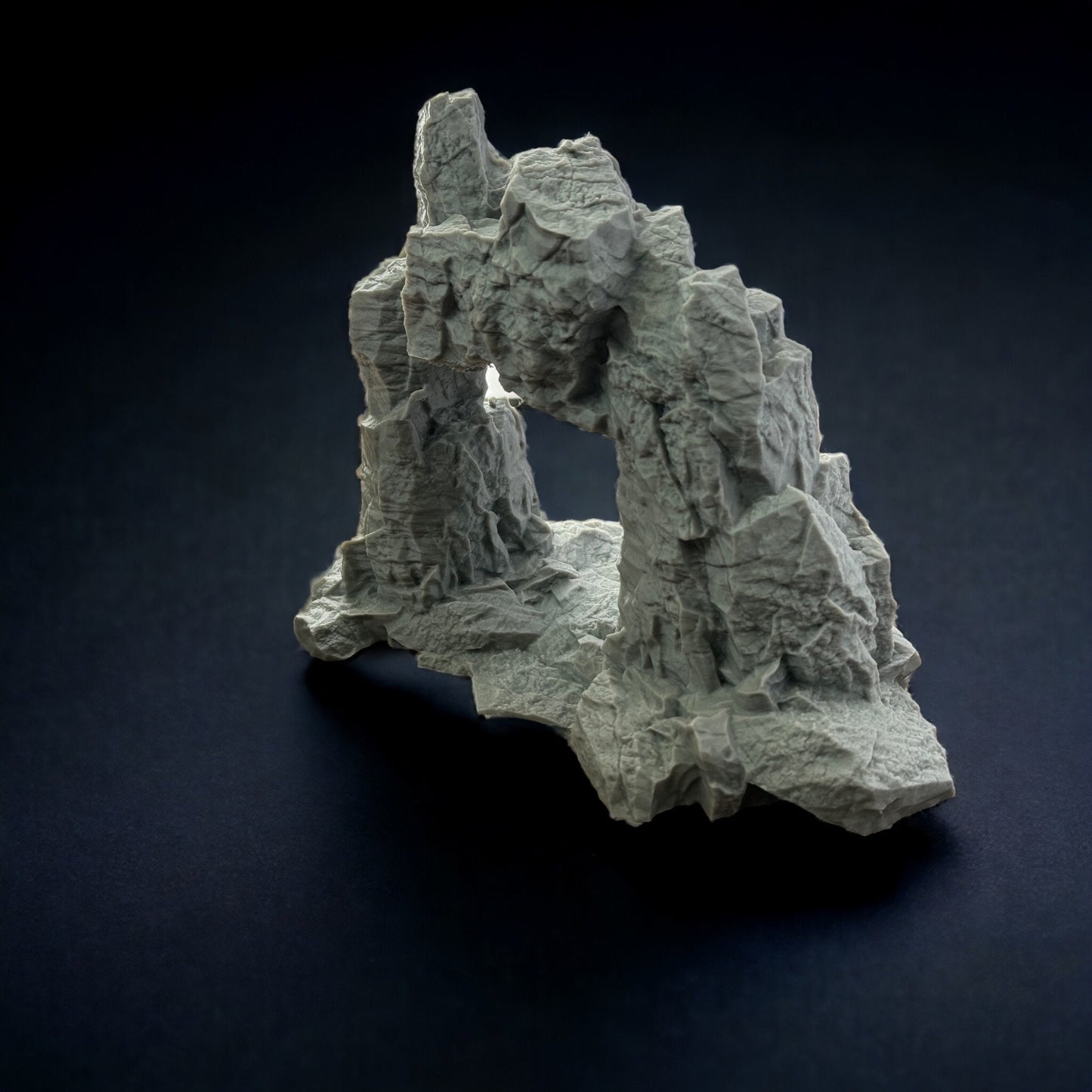 Rock Formation Stone Boulder, Terrain Scenery for Tabletop 28mm Miniatures Wargame 28mm scale #1