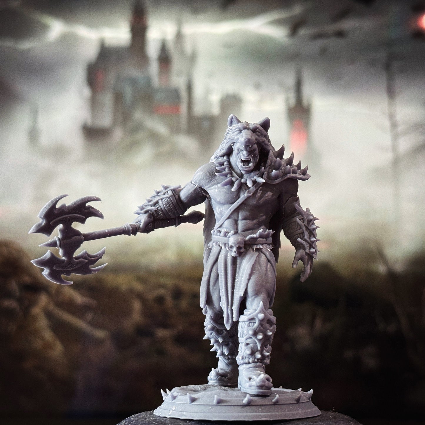 Ushnar, The Ruthless. 32 mm Miniatures By Stormborn Collectibles