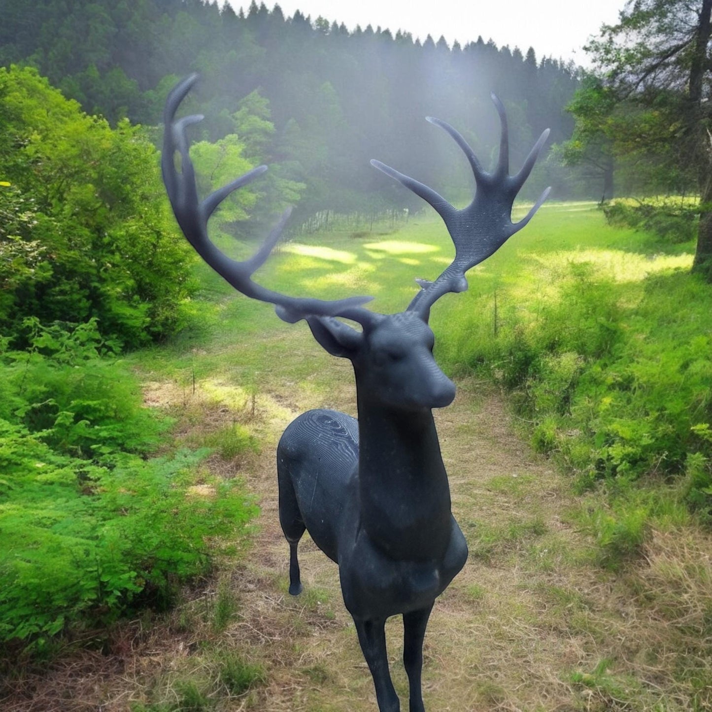 Deer Miniature. Ideal for Games Like SAGA and Other Wargames. 28 mm Scale. Produced by Tofer's Miniatures #2