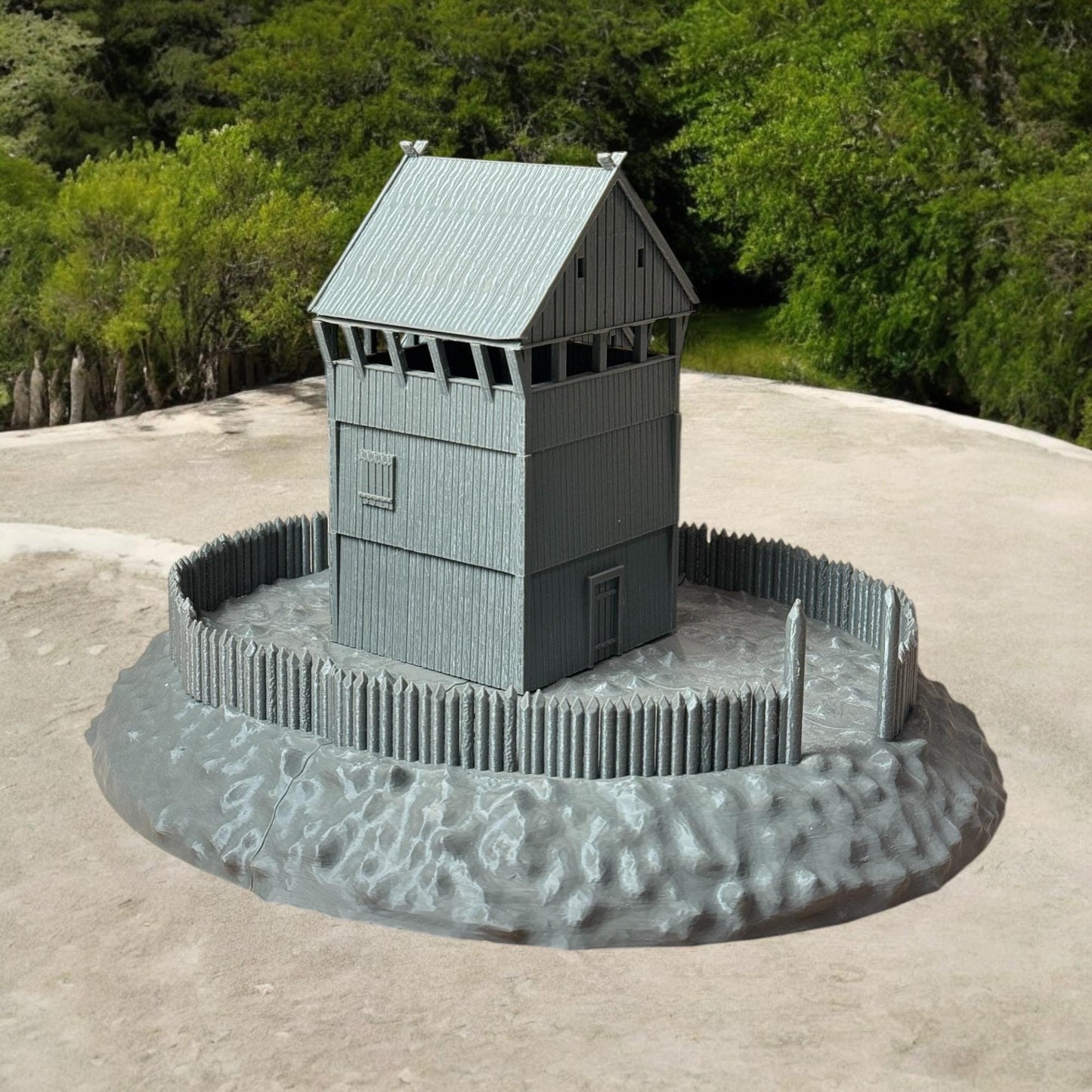 11th Century Norman Modular Castle Motte | Beiley Castle. 28mm.
