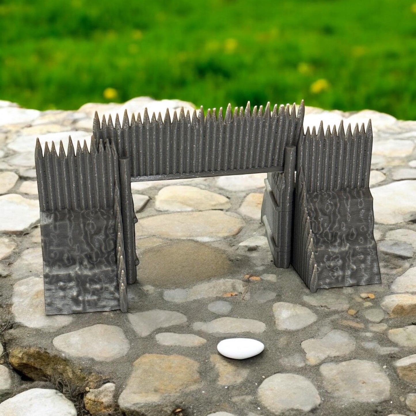 Viking’s Modular Castle Gates. 28mm scale. Historical Wargaming by Tofer’s Miniatures