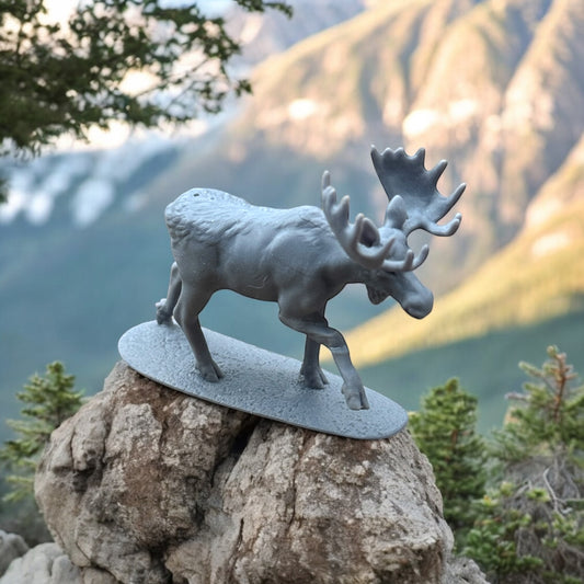 Moose Miniature. Ideal for Games Like SAGA and Other Wargames. 28 mm Scale. Produced by Tofer's Miniatures #1