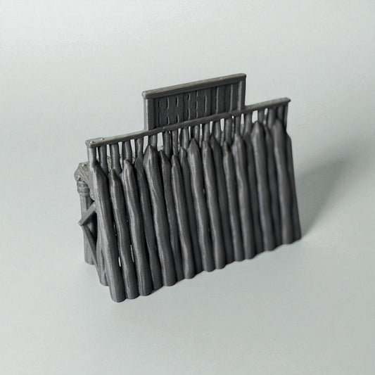 Viking Fort. Straight Wall- Modular Fort System. 28mm scale. Historical Wargaming by Tofer’s Miniatures