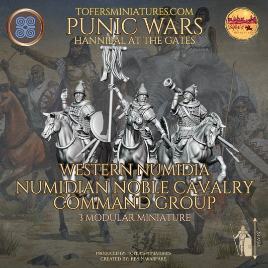 Numidian Noble Cavalry Command Group