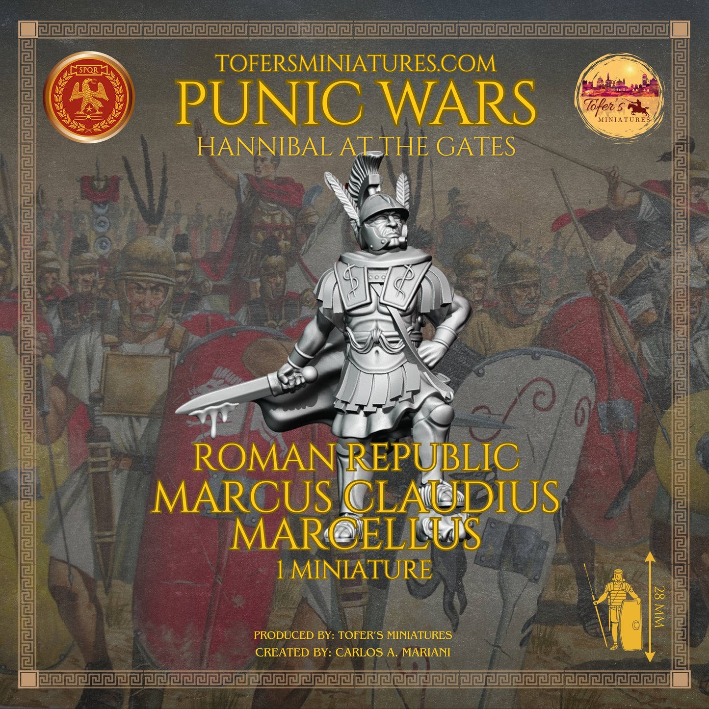 Marcus Claudius Marcellus. Sword of Rome.