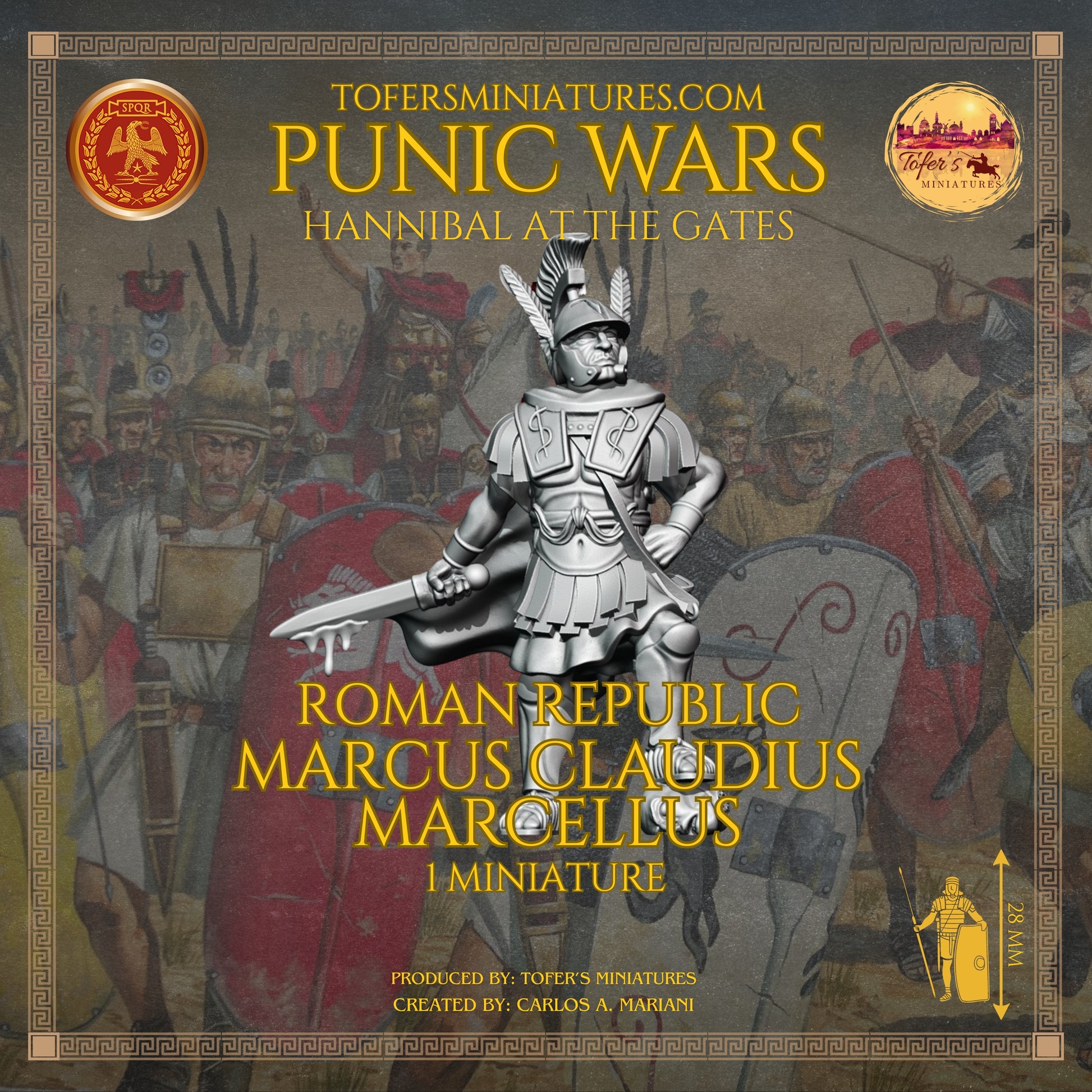 Marcus Claudius Marcellus. Sword of Rome.