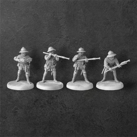 Set of 4 Hussites #4. Hussite Wars.