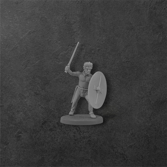 Celtic warrior with sword