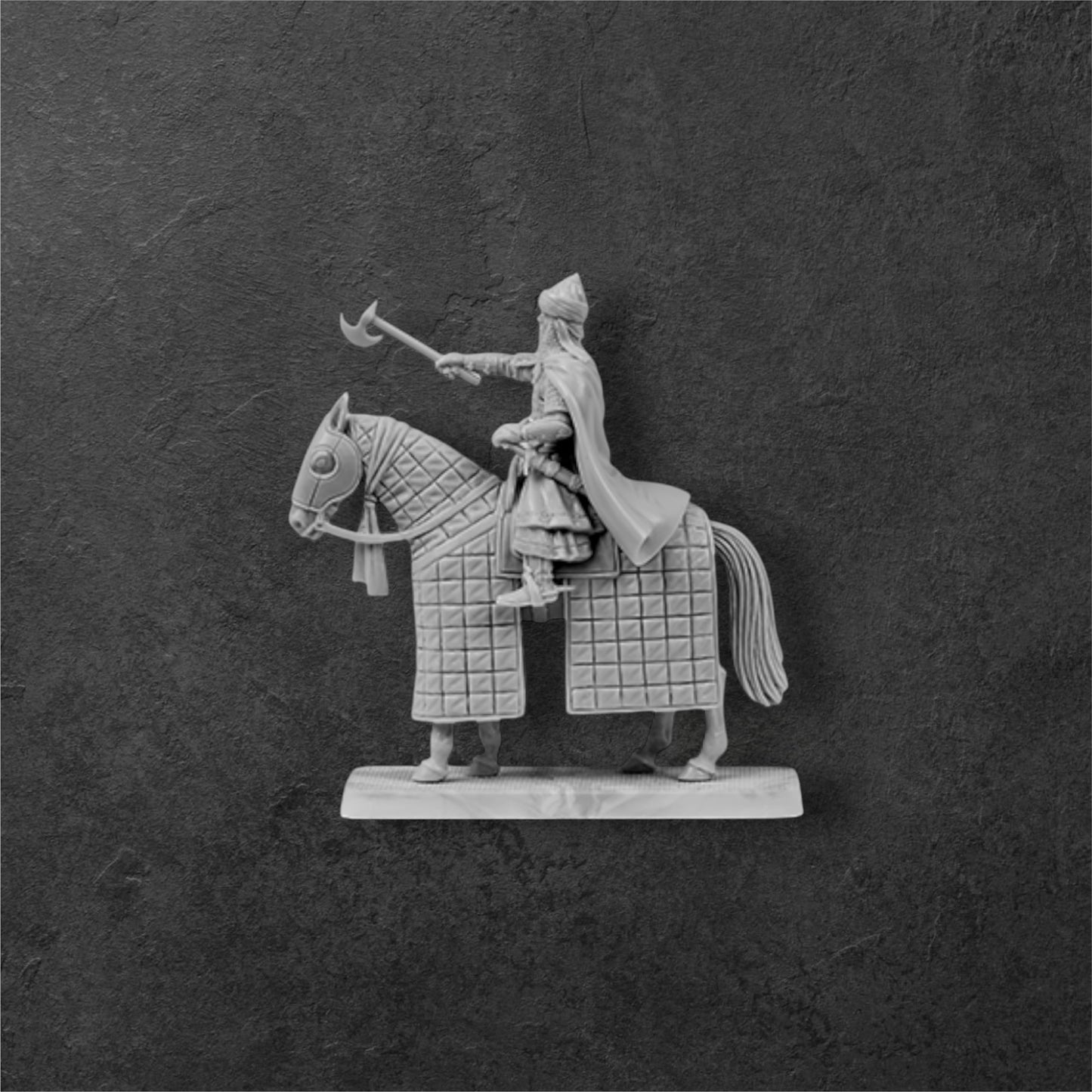 Mounted Saladin. 28 mm Miniatures
