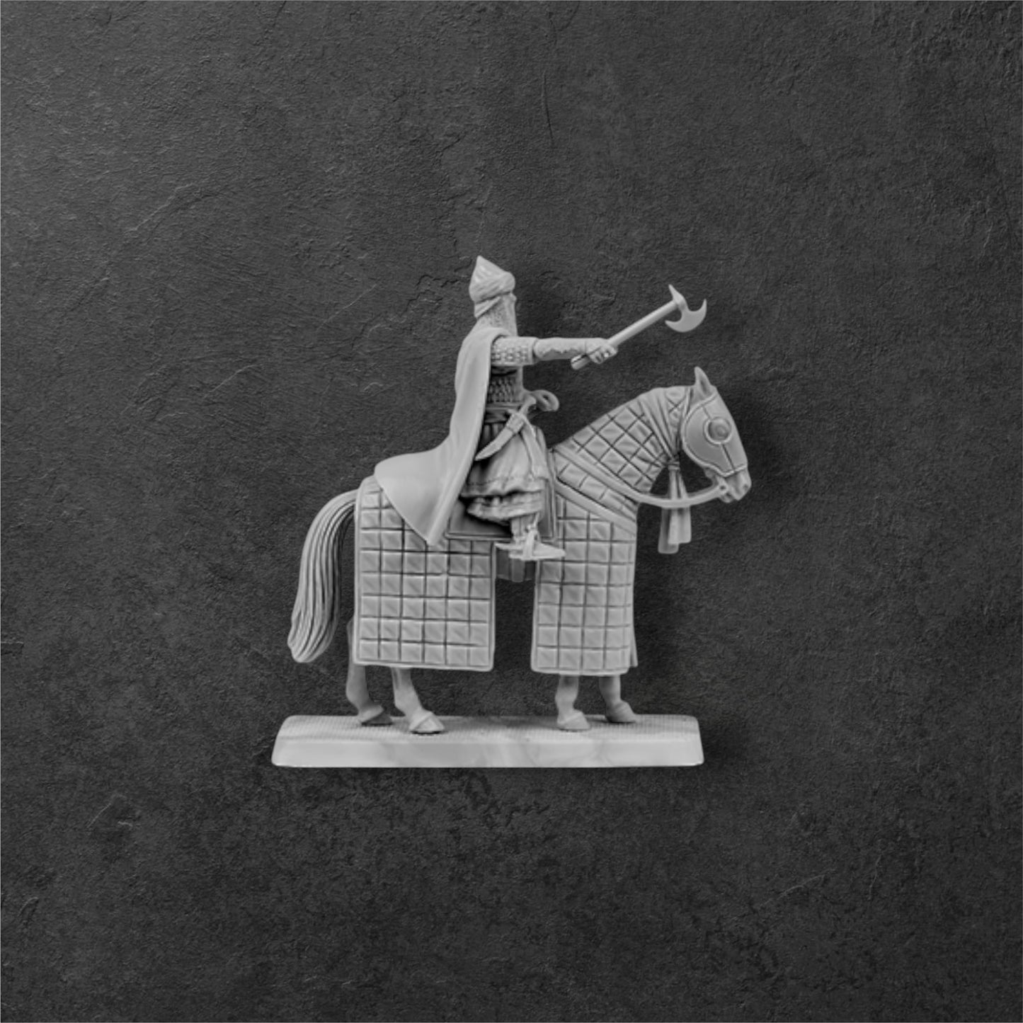 Mounted Saladin. 28 mm Miniatures