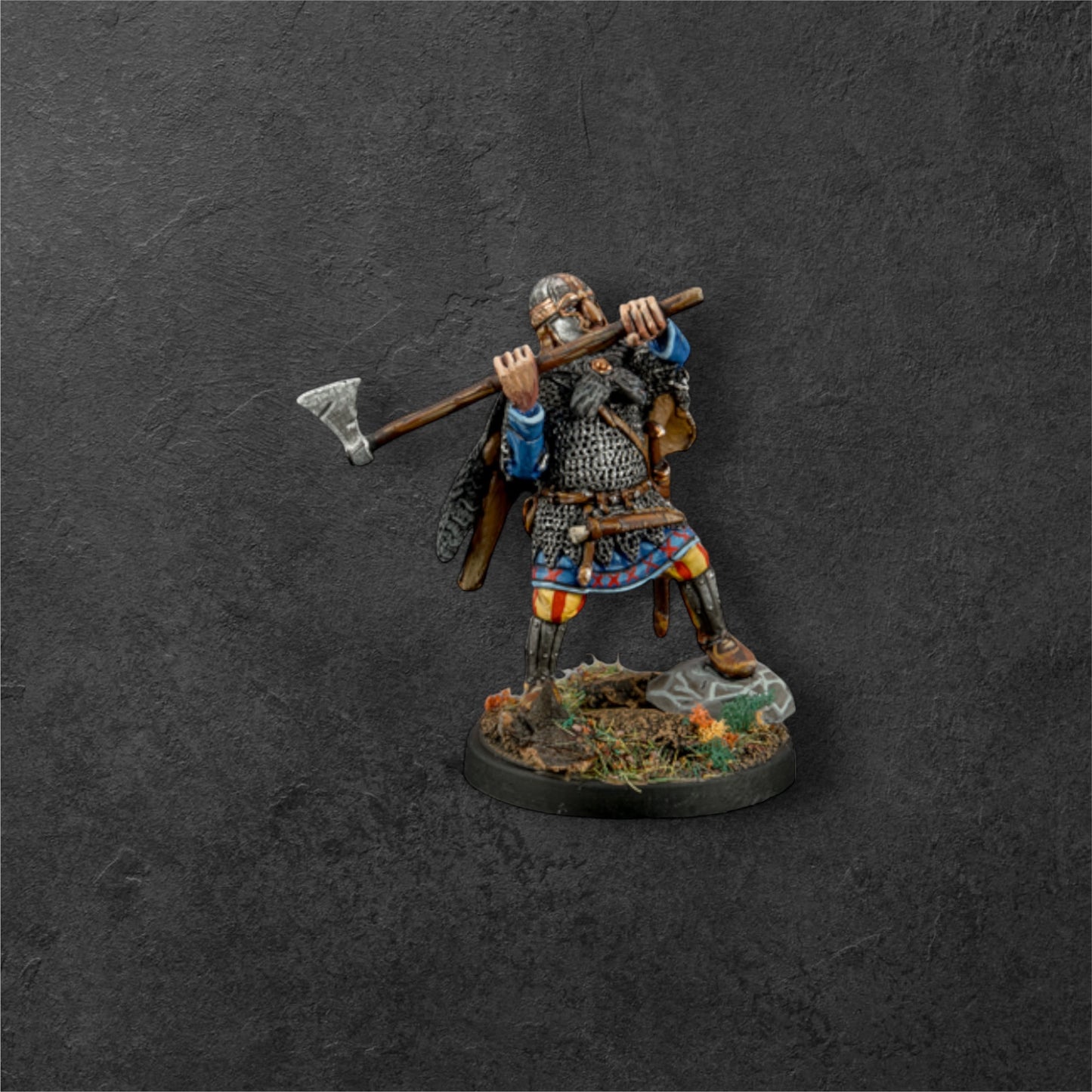 Anglo-Saxon Warlord with Axe