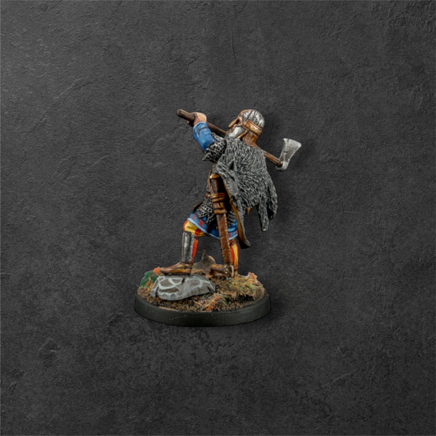 Anglo-Saxon Warlord with Axe