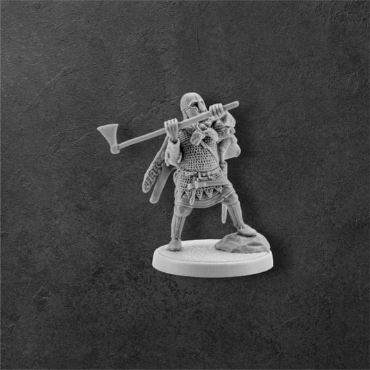 Anglo-Saxon Warlord with Axe