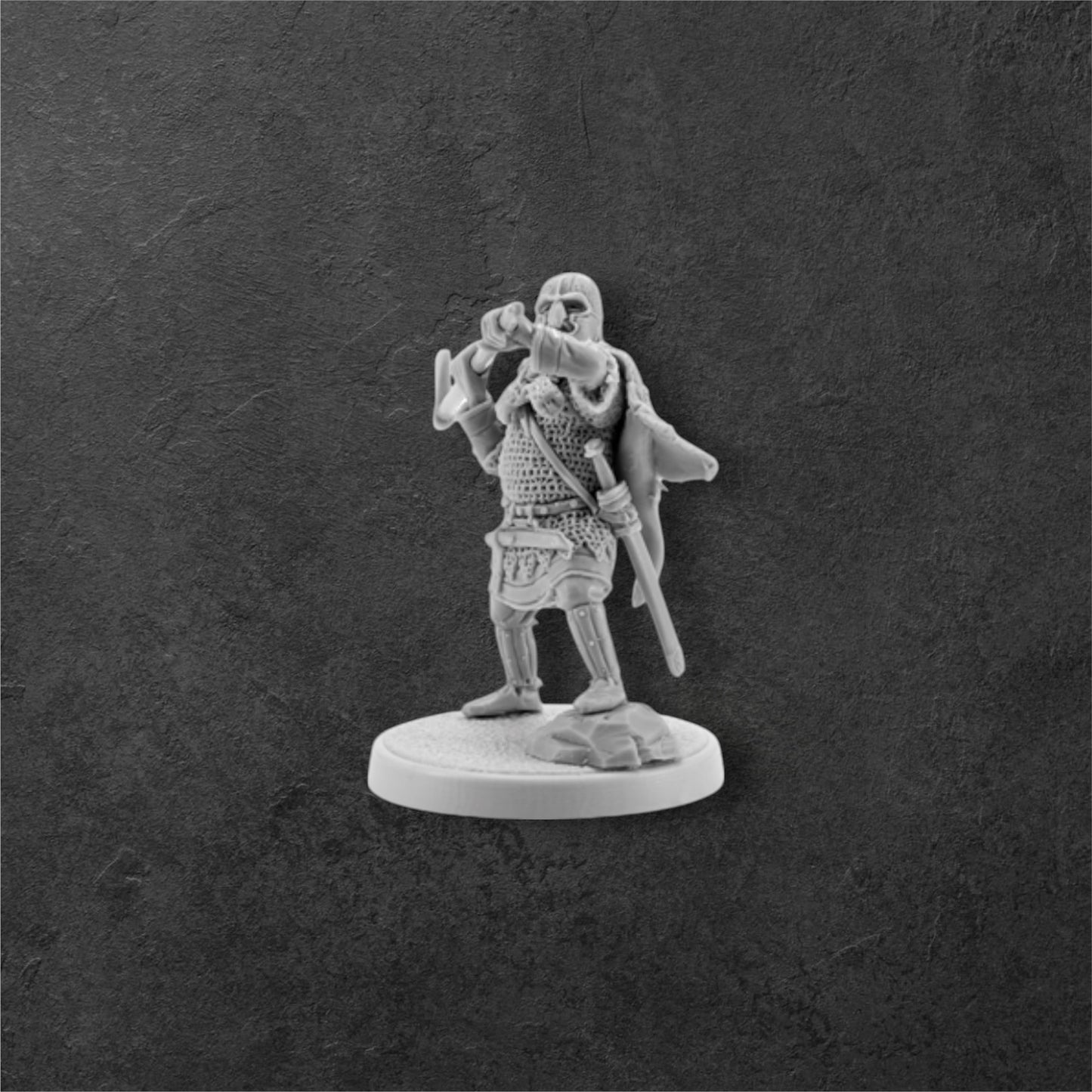 Anglo-Saxon Warlord with Axe