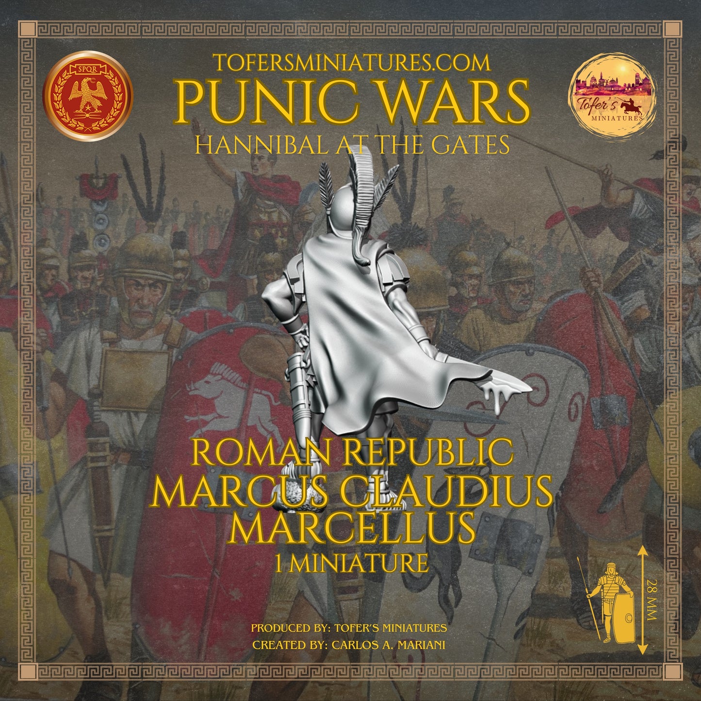 Marcus Claudius Marcellus. Sword of Rome.