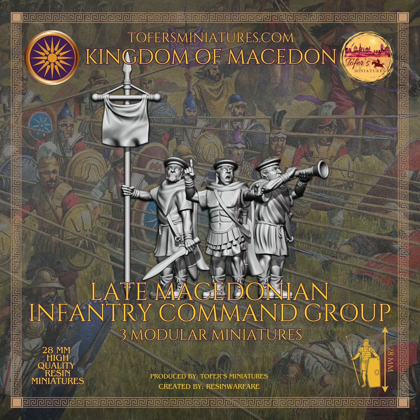 Late Macedonian Infantry Command Group