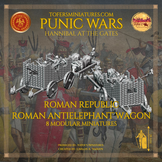 Roman Anti Elephant Wagon