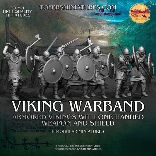 Armored Viking Warband
