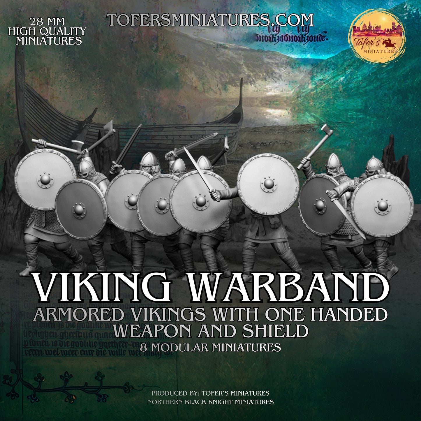 Armored Viking Warband