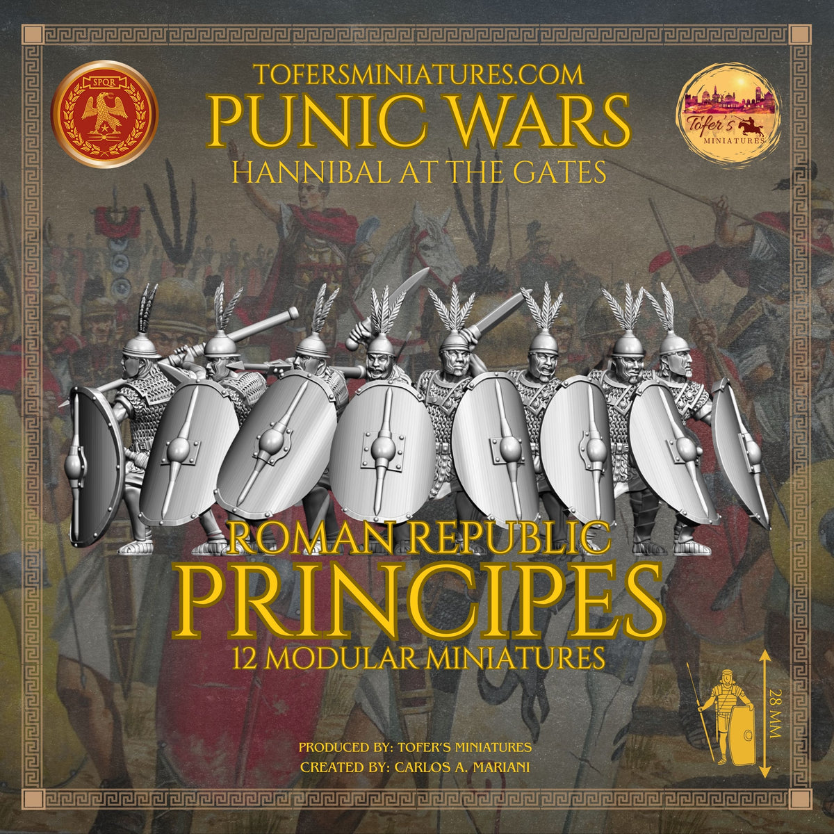Republican Principes. Republic of Rome. 28 mm Miniatures. “Punic Wars ...