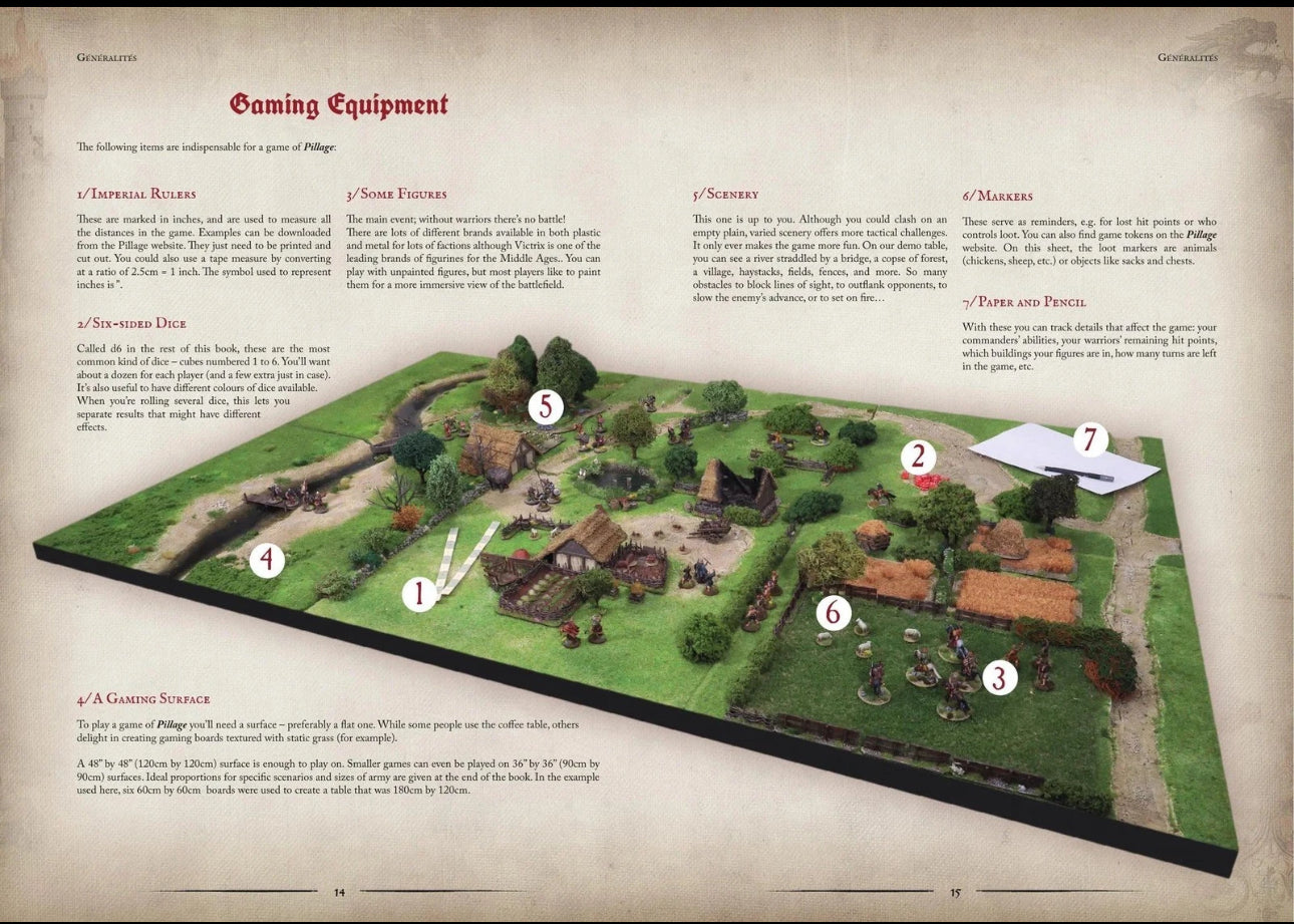 Pillage - Hardcover Rulebook