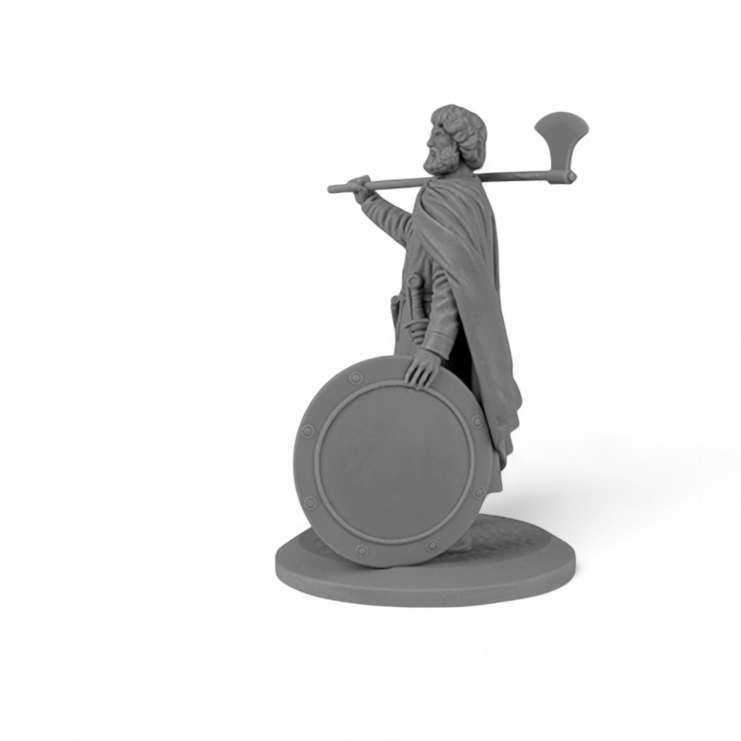 Varyag & Viking Warrior. 54 mm Miniatures. (Copy)