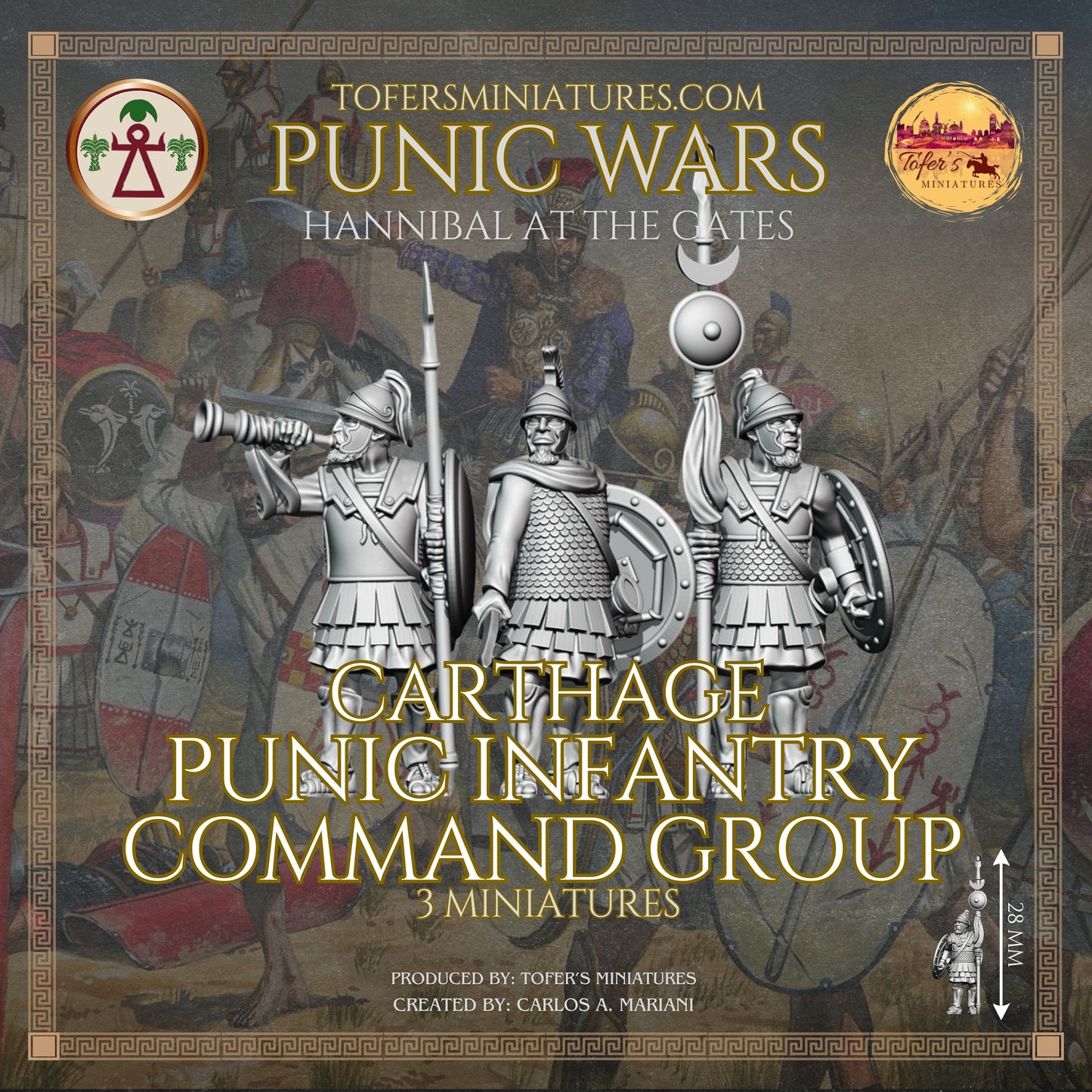 Punic Infantry Command Group
