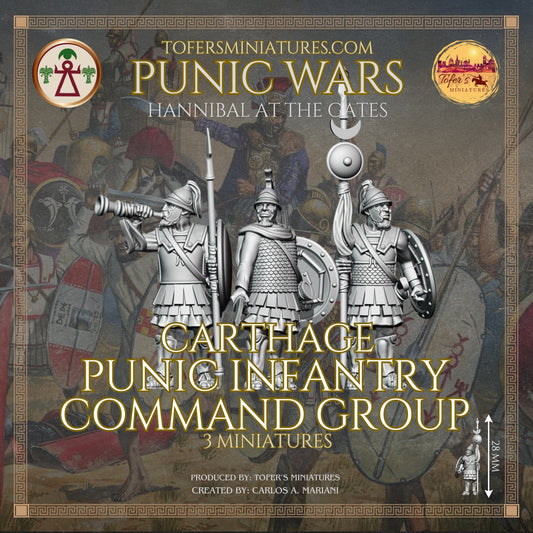 Punic Infantry Command Group