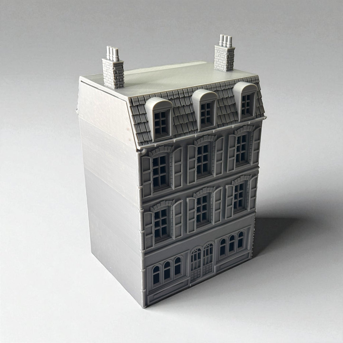 WW2 Battle of Normandy Hotel Modular Building - Bolt Action 1/56 (28mm) scale  28 mm Miniatures