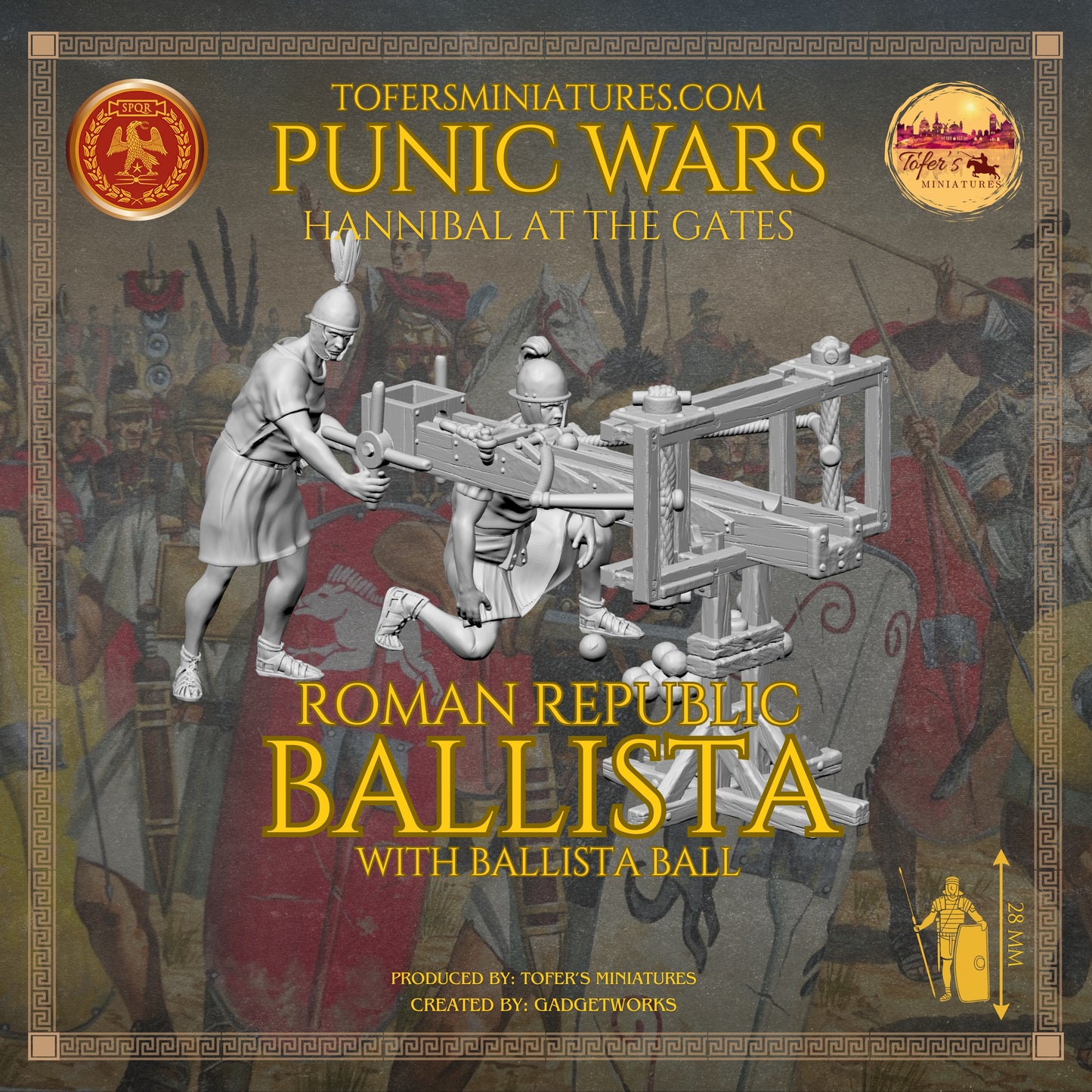 Ballista. With Ballista Balls