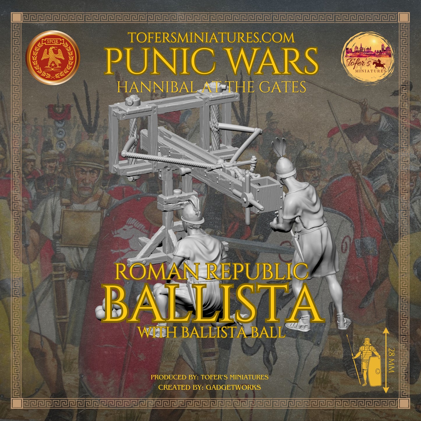 Ballista. With Ballista Balls
