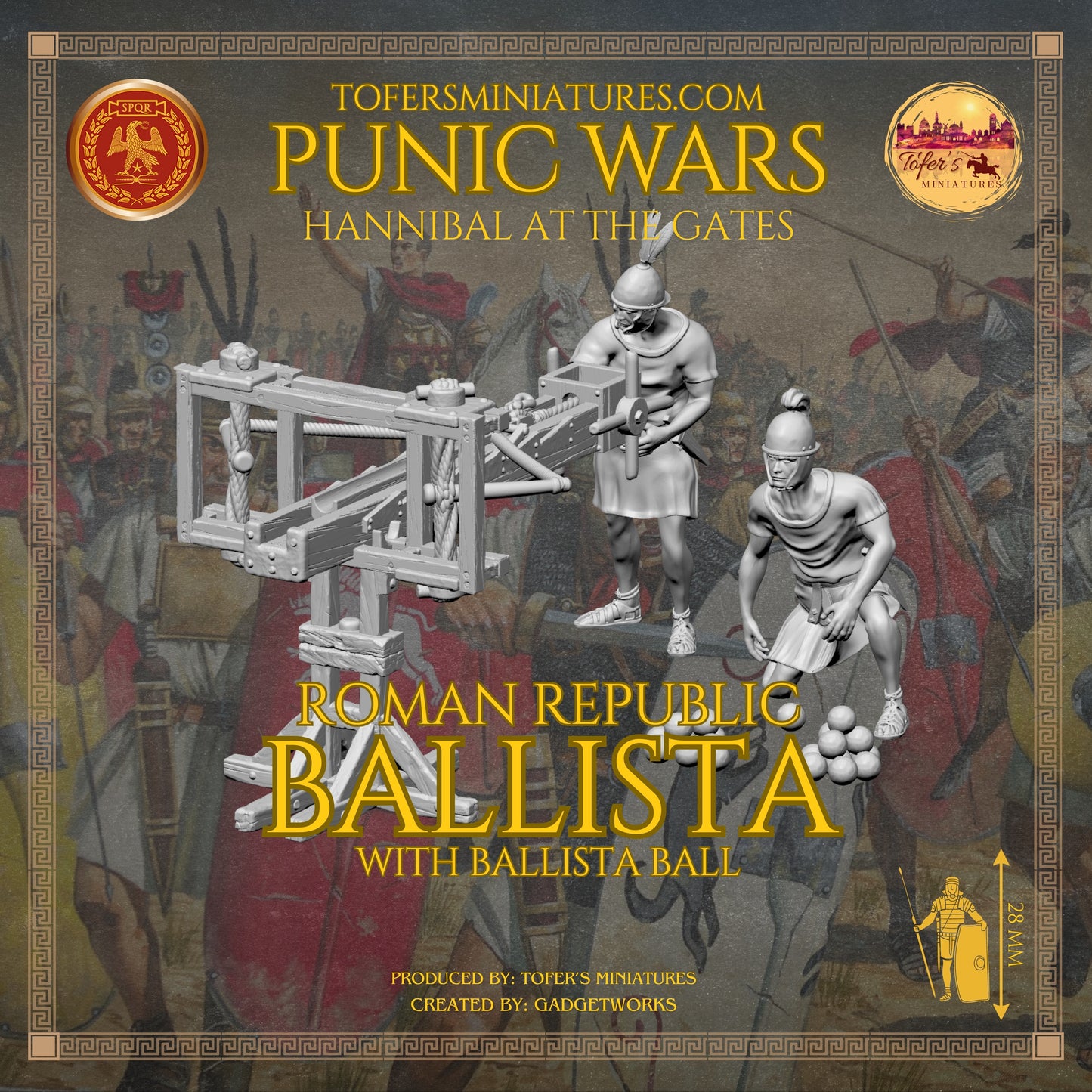 Ballista. With Ballista Balls