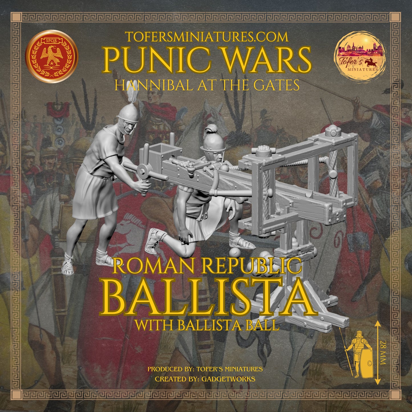 Ballista. With Ballista Balls