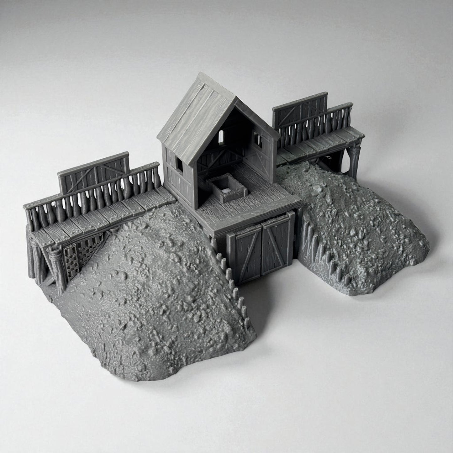 Viking Fort - Gates. Modular Fort System. 28mm scale. Historical Wargaming by Tofer’s Miniatures