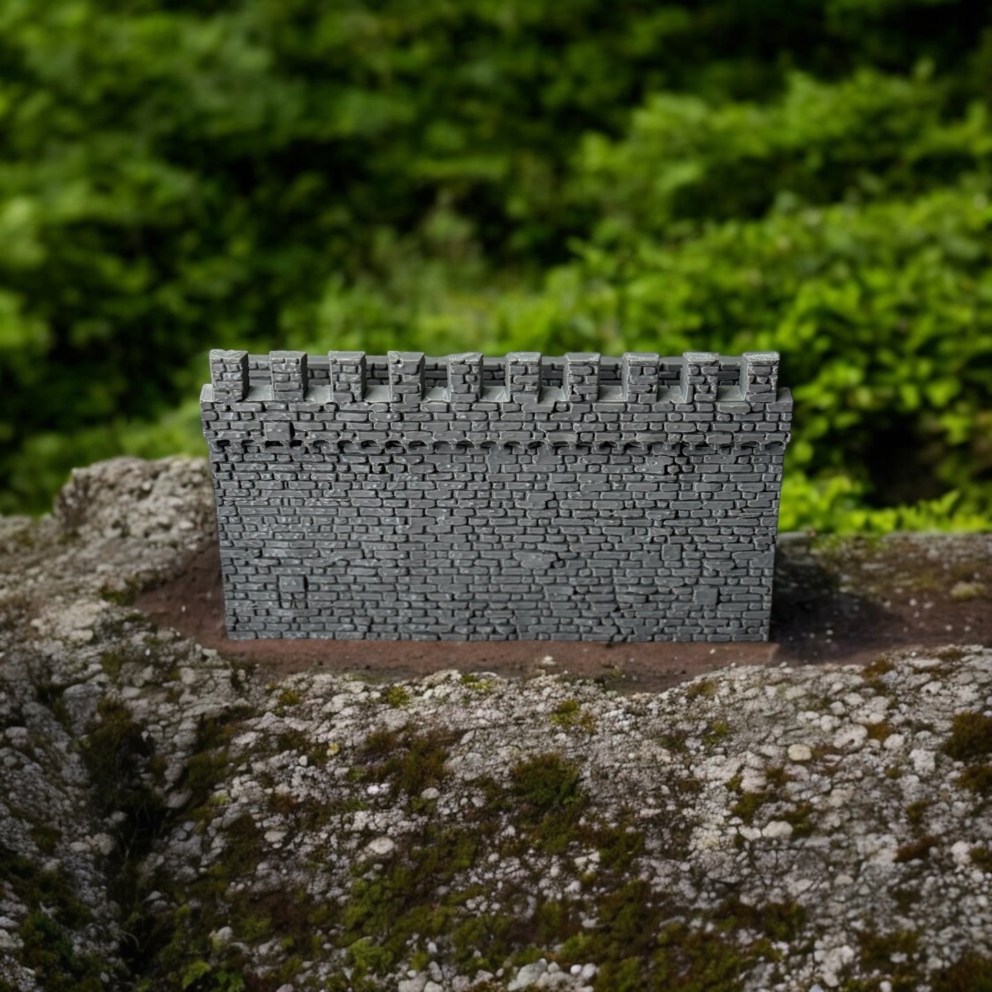 Medieval Modular Castle Wall (Straight). 28mm scale. Historical Wargaming by Tofer’s Miniatures